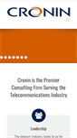 Mobile Screenshot of cronincom.net